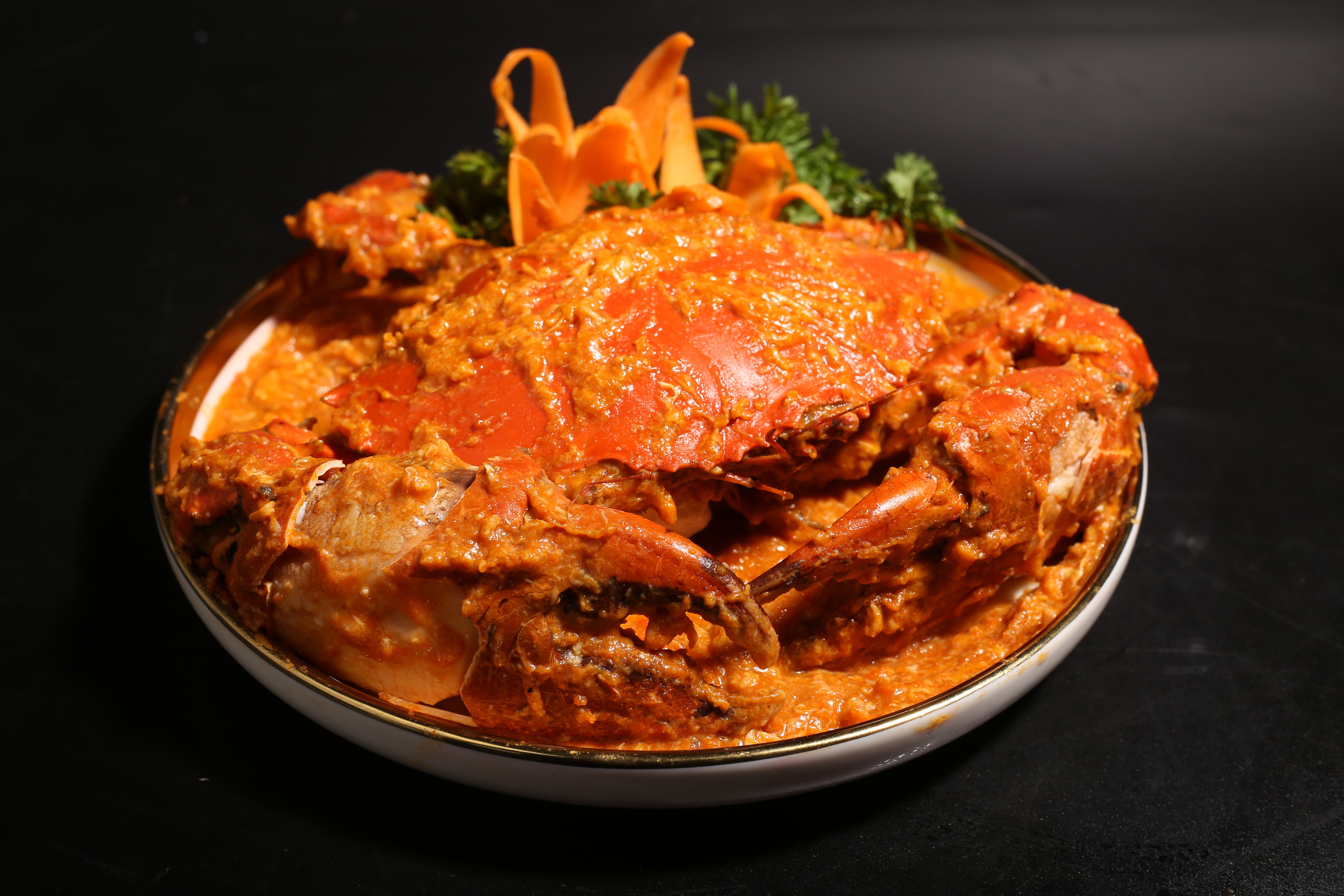 Cua Cà Mau sốt Singapore - Món ngon từ Cua Cà Mau