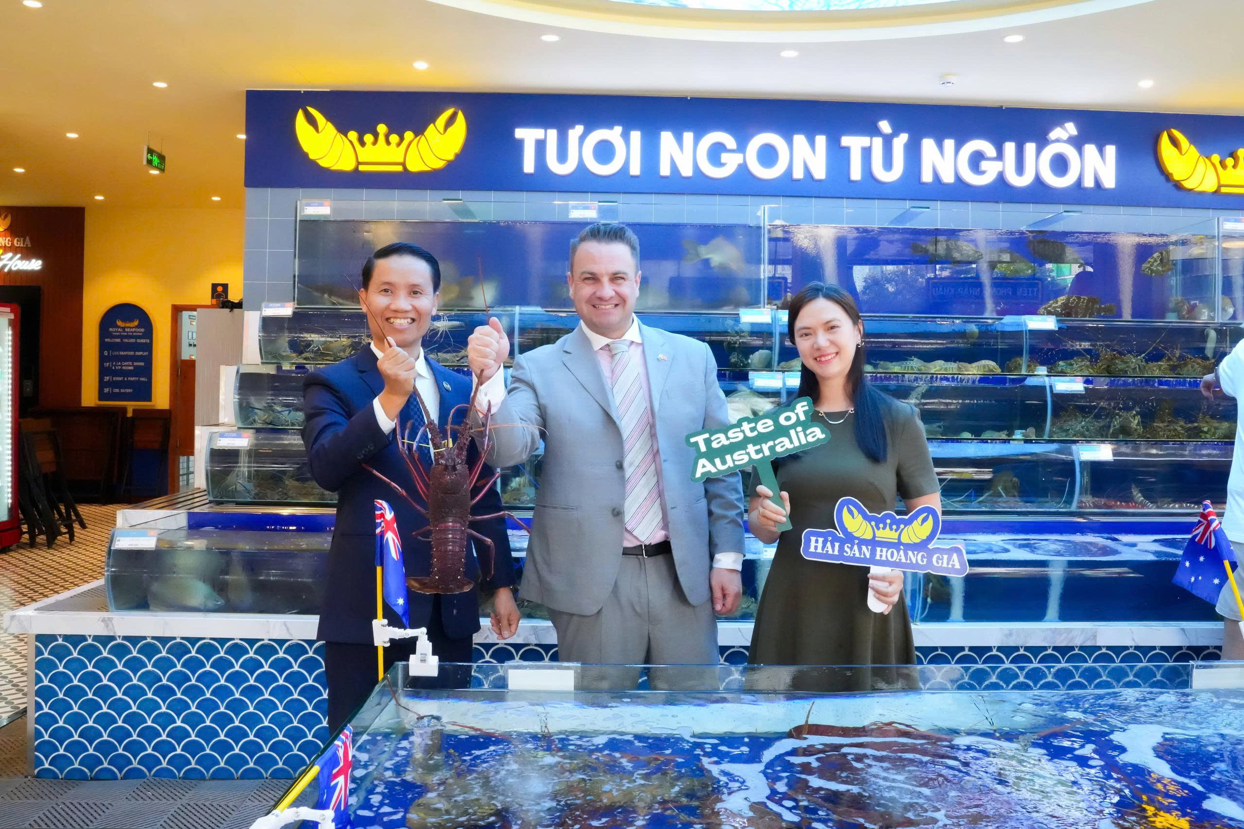 RYL FOOD đón tiếp tham tán thương mại Úc