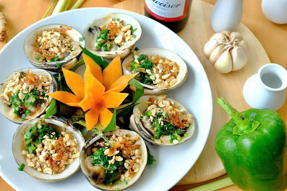 Sọ tộ nướng mỡ hành